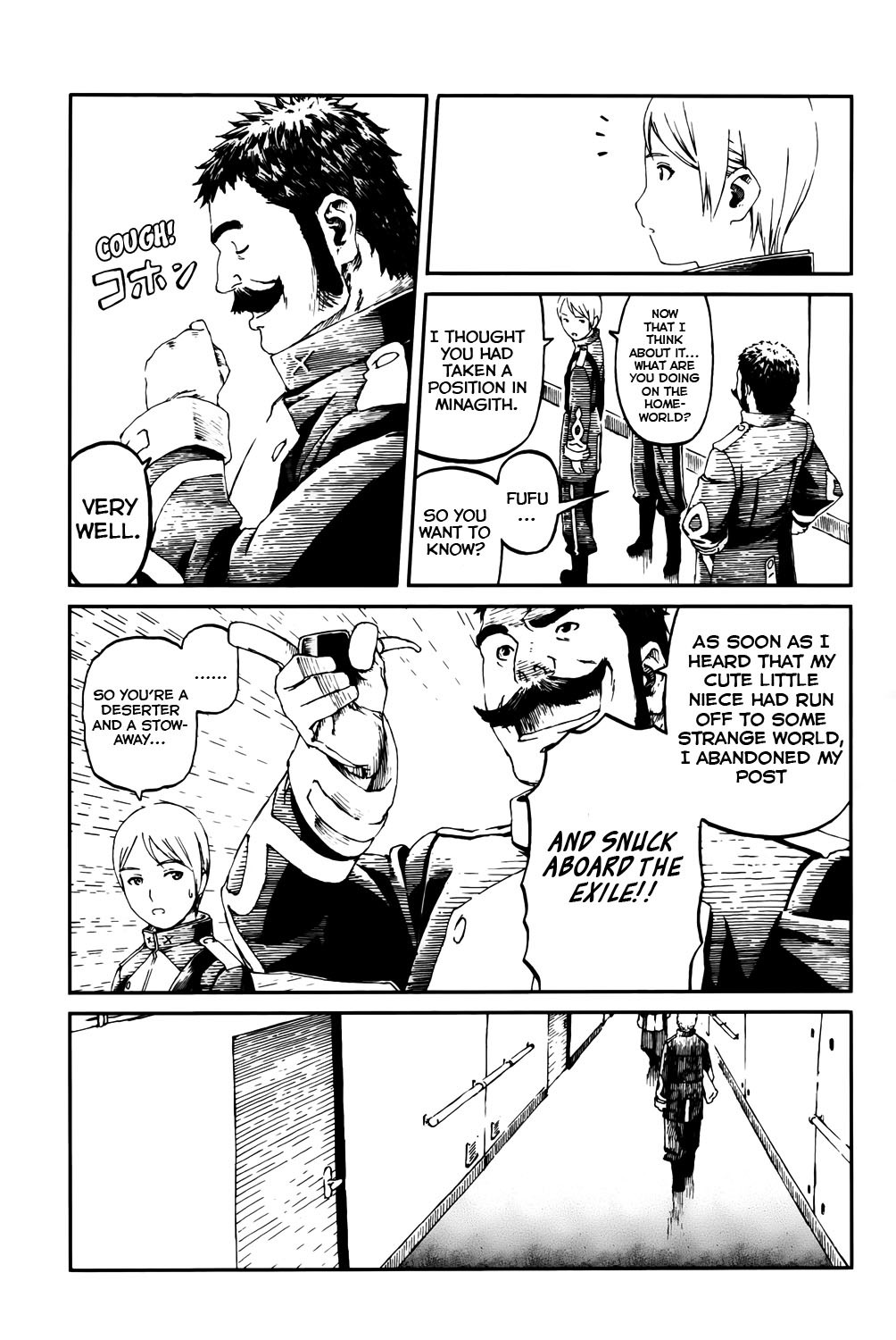 Last Exile - Sunadokei no Tabibito Chapter 3 page 8 - Chapter 3: Maiden Of The Exile