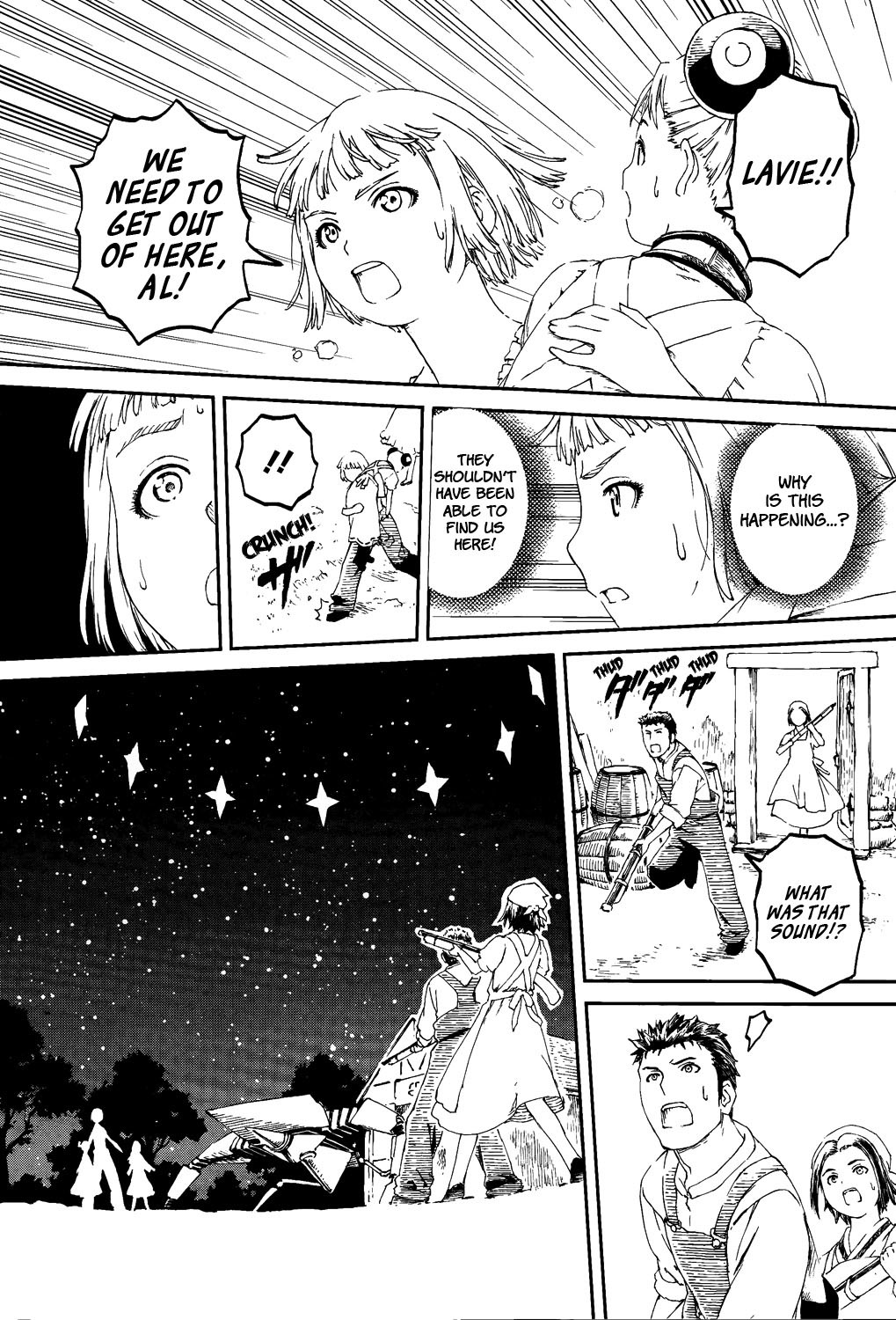 Last Exile - Sunadokei no Tabibito Chapter 4 page 30 - Chapter 4: Tatiana's Home