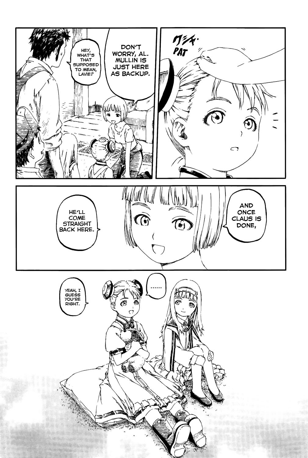 Last Exile - Sunadokei no Tabibito Chapter 4 page 9 - Chapter 4: Tatiana's Home