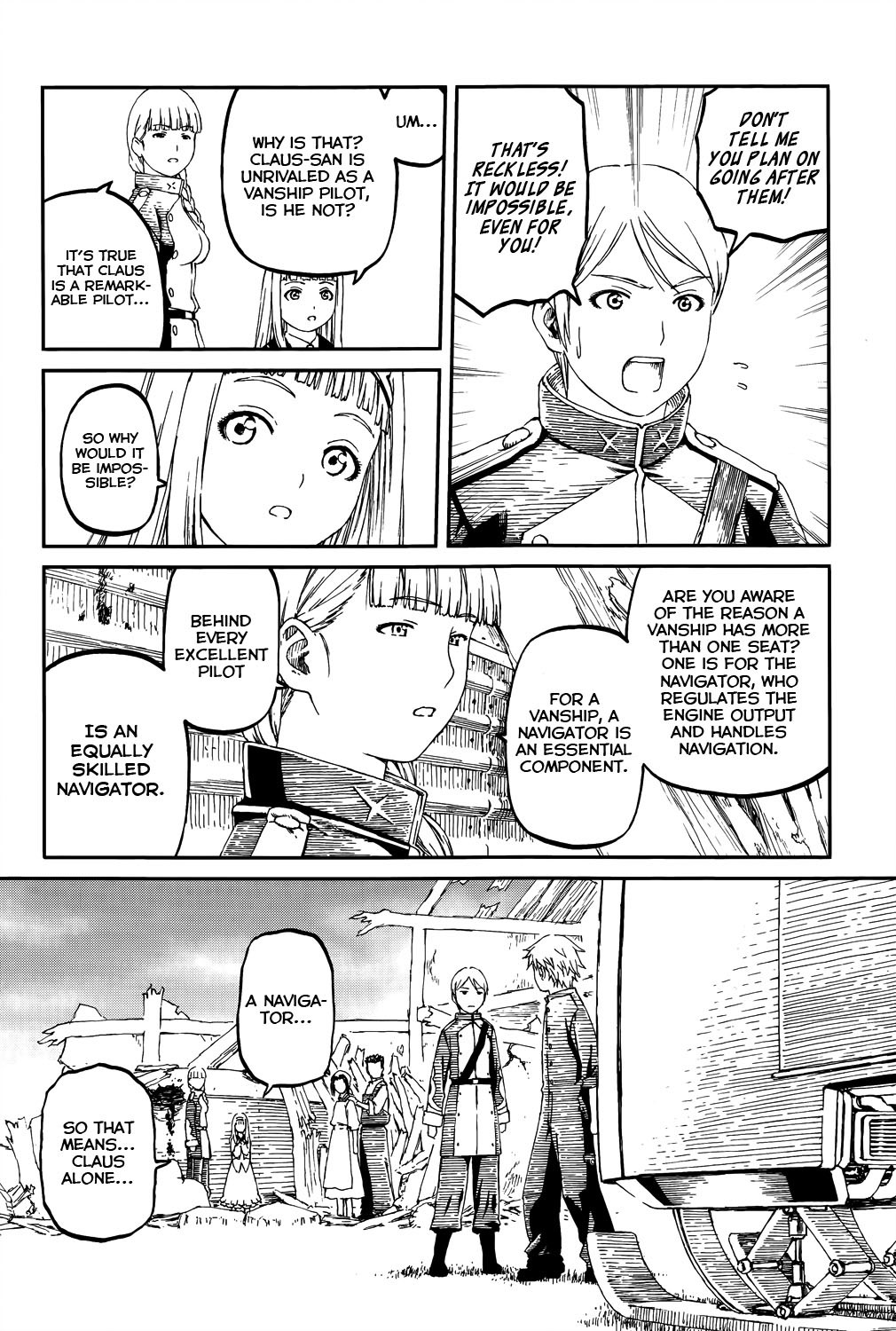 Last Exile - Sunadokei no Tabibito Chapter 5 page 10 - Chapter 5: Navigator