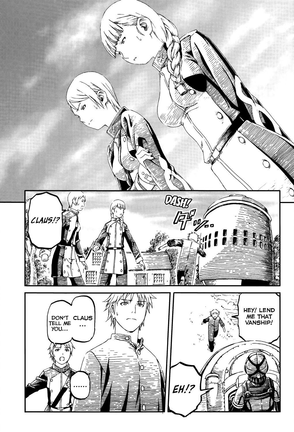Last Exile - Sunadokei no Tabibito Chapter 5 page 9 - Chapter 5: Navigator