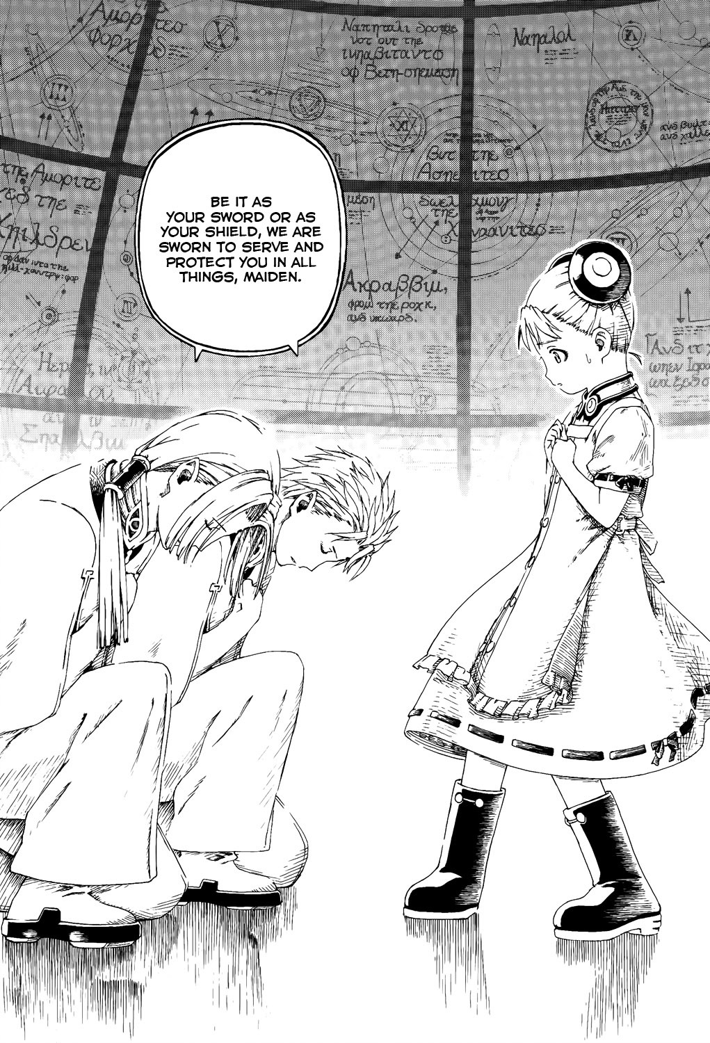 Last Exile - Sunadokei no Tabibito Chapter 6 page 14 - Chapter 6: Twin