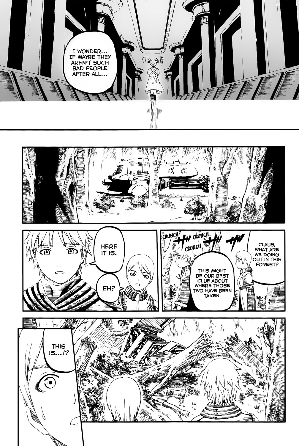 Last Exile - Sunadokei no Tabibito Chapter 6 page 17 - Chapter 6: Twin