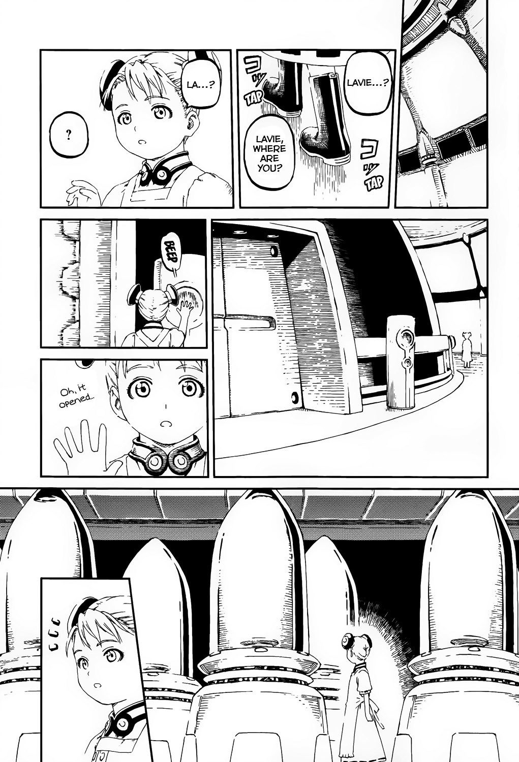 Last Exile - Sunadokei no Tabibito Chapter 6 page 19 - Chapter 6: Twin