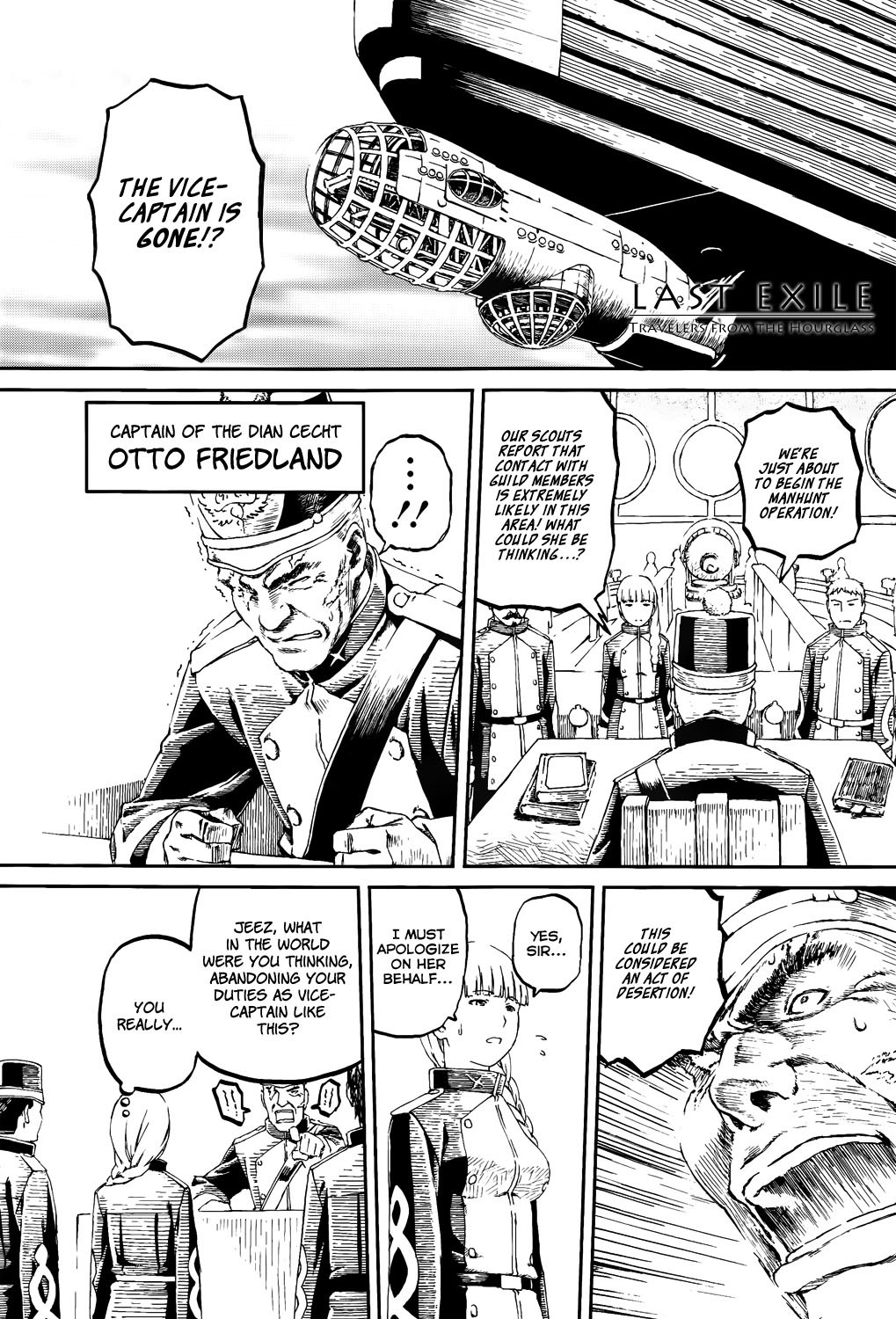 Last Exile - Sunadokei no Tabibito Chapter 6 page 2 - Chapter 6: Twin