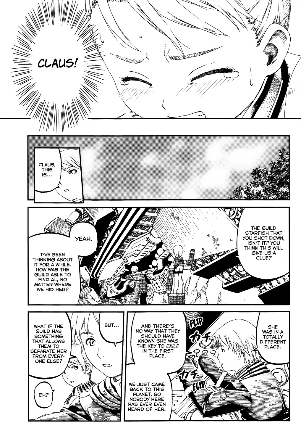 Last Exile - Sunadokei no Tabibito Chapter 6 page 25 - Chapter 6: Twin