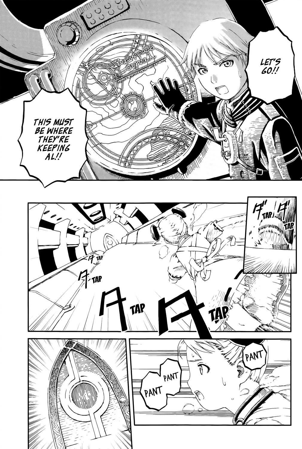 Last Exile - Sunadokei no Tabibito Chapter 6 page 29 - Chapter 6: Twin