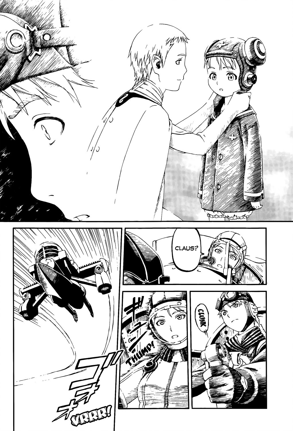 Last Exile - Sunadokei no Tabibito Chapter 6 page 7 - Chapter 6: Twin