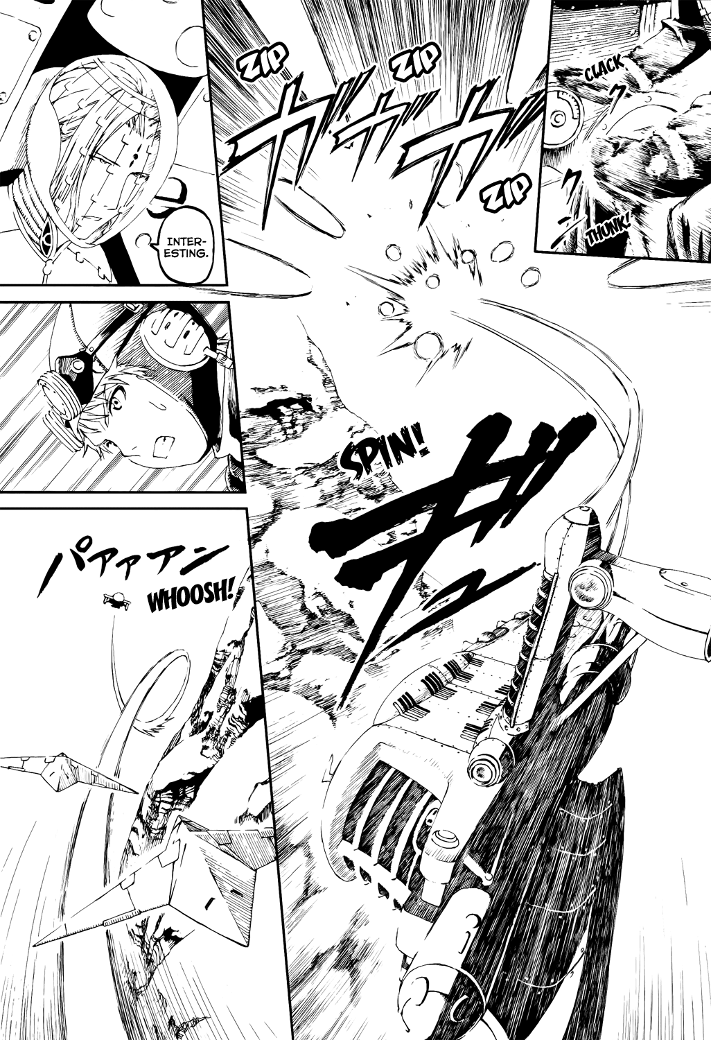 Last Exile - Sunadokei no Tabibito Chapter 7 page 14 - Chapter 7: A Young Woman's Desire