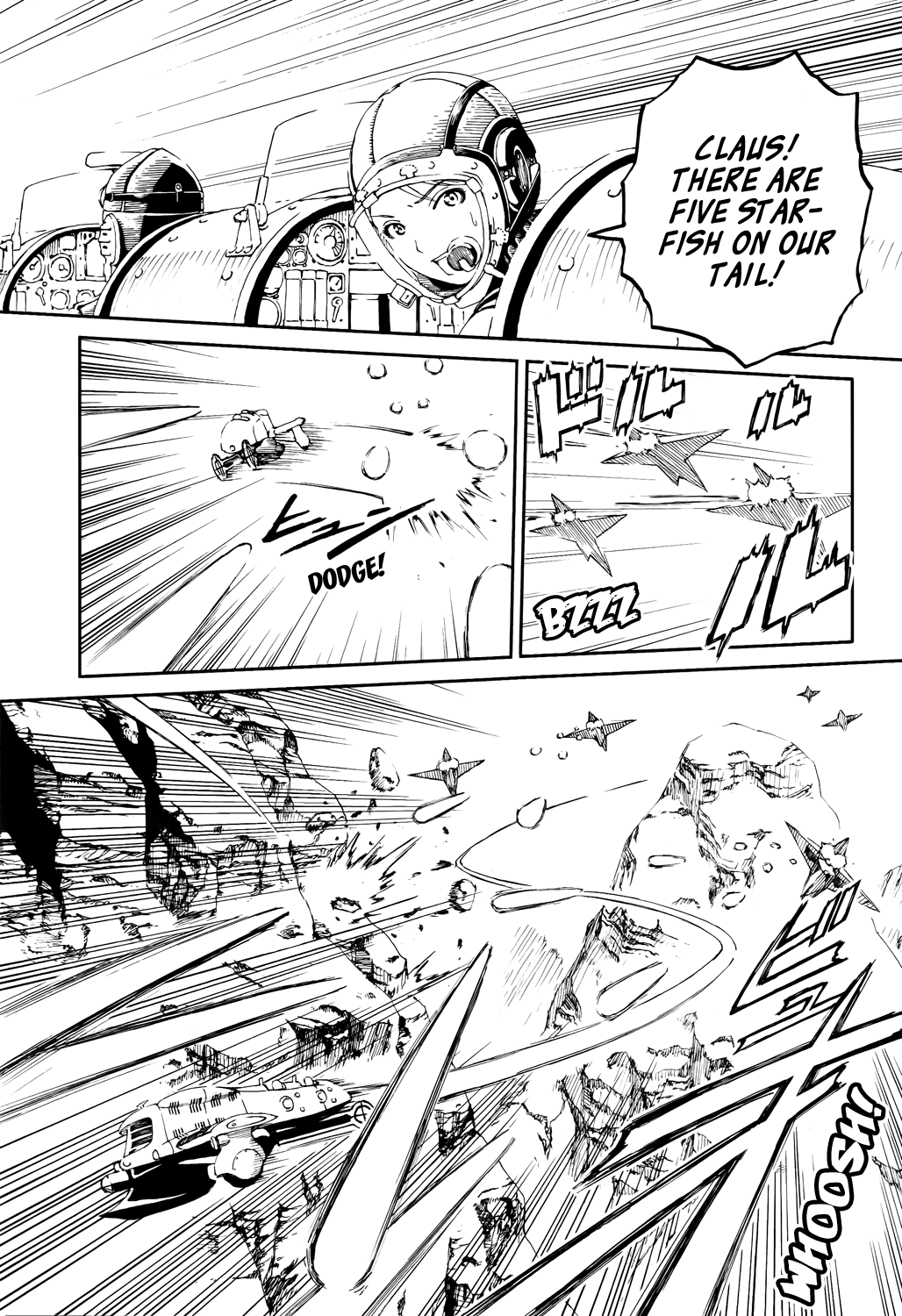 Last Exile - Sunadokei no Tabibito Chapter 7 page 15 - Chapter 7: A Young Woman's Desire