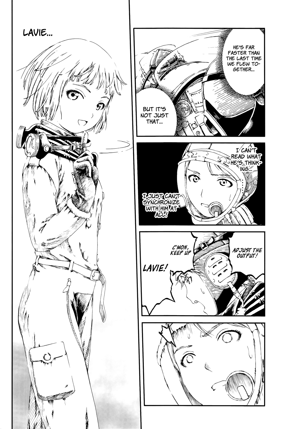 Last Exile - Sunadokei no Tabibito Chapter 7 page 18 - Chapter 7: A Young Woman's Desire