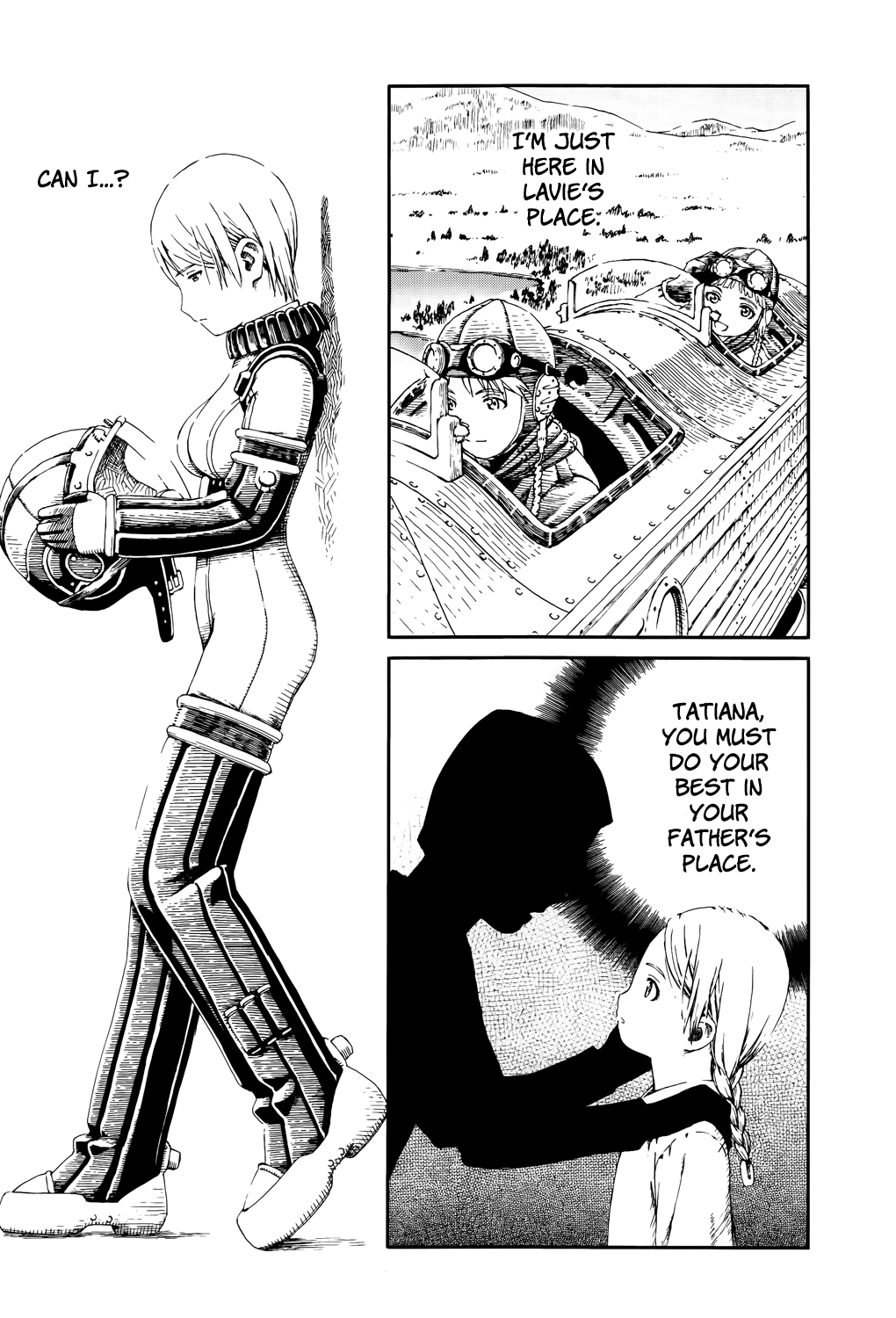 Last Exile - Sunadokei no Tabibito Chapter 7 page 28 - Chapter 7: A Young Woman's Desire