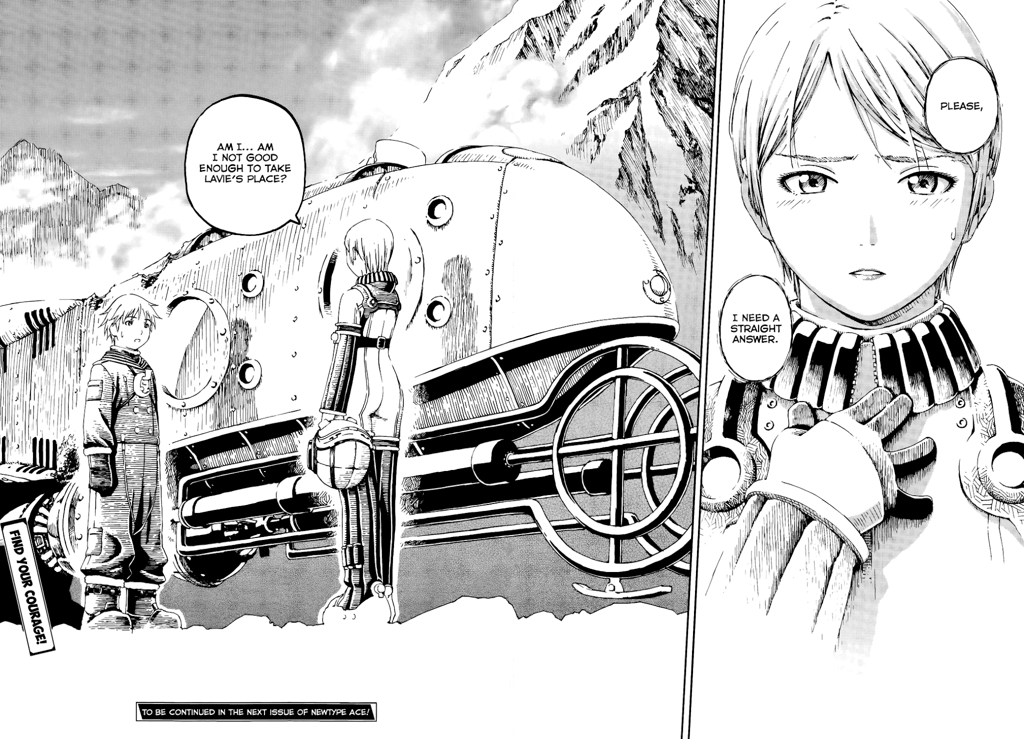 Last Exile - Sunadokei no Tabibito Chapter 7 page 30 - Chapter 7: A Young Woman's Desire