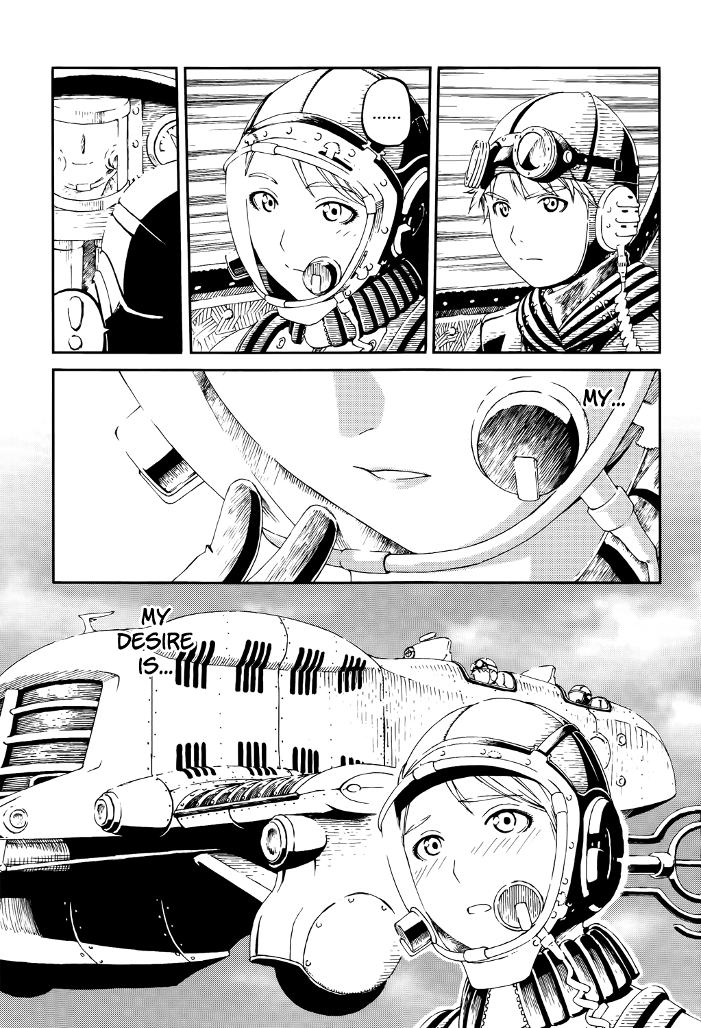 Last Exile - Sunadokei no Tabibito Chapter 7 page 6 - Chapter 7: A Young Woman's Desire