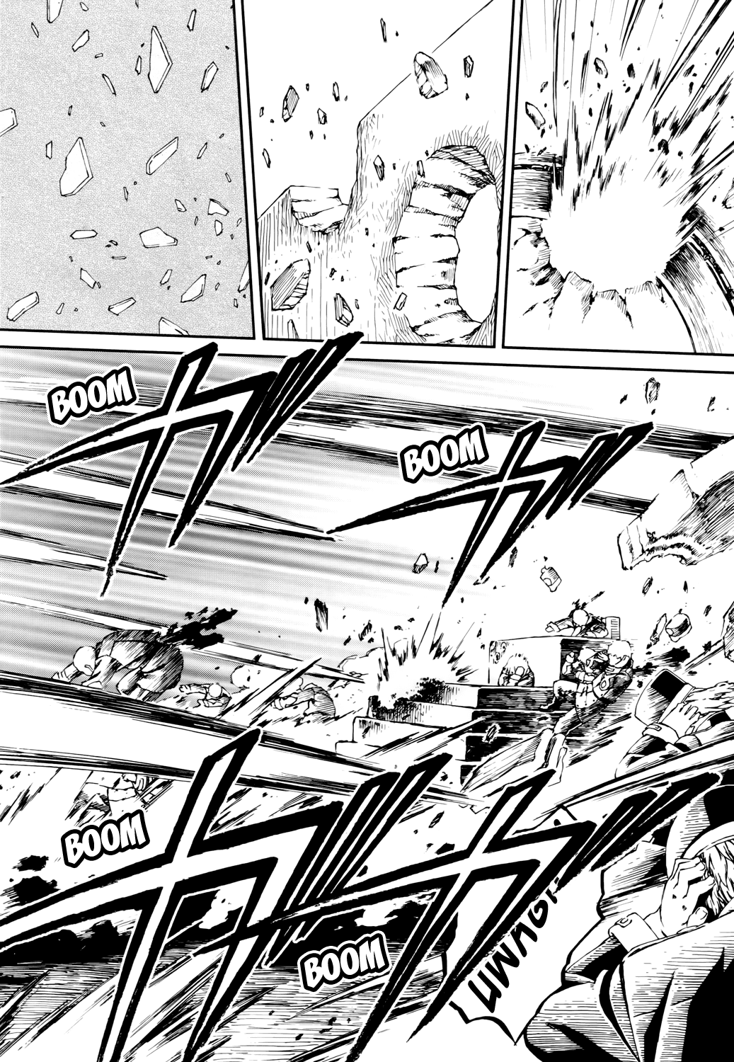 Last Exile - Sunadokei no Tabibito Chapter 8 page 18 - Chapter 8: A Young Woman's Courage