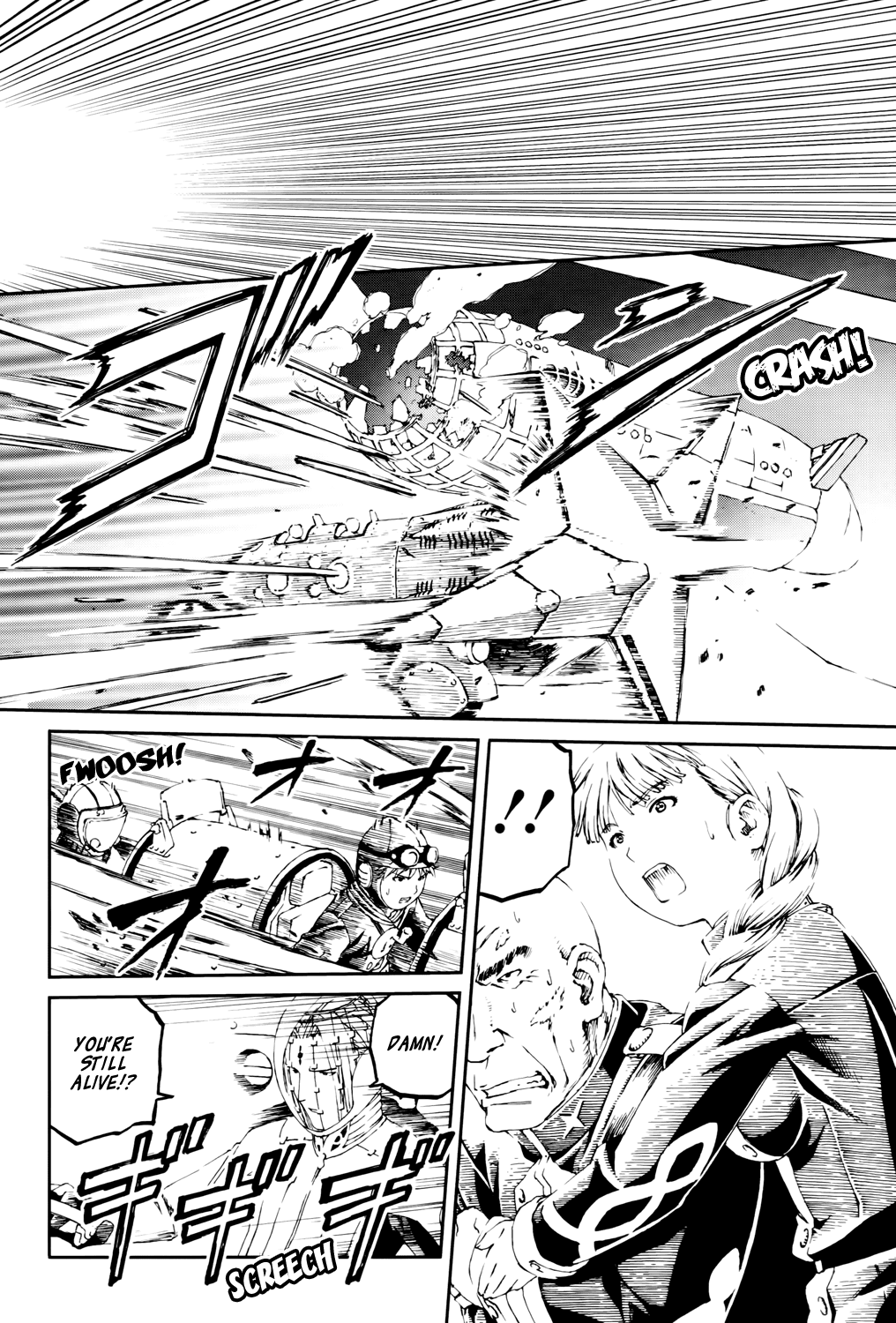 Last Exile - Sunadokei no Tabibito Chapter 8 page 21 - Chapter 8: A Young Woman's Courage