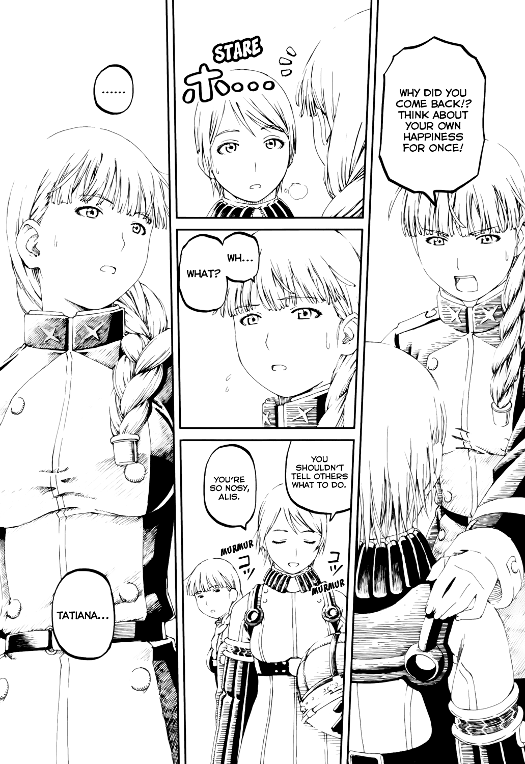 Last Exile - Sunadokei no Tabibito Chapter 8 page 24 - Chapter 8: A Young Woman's Courage