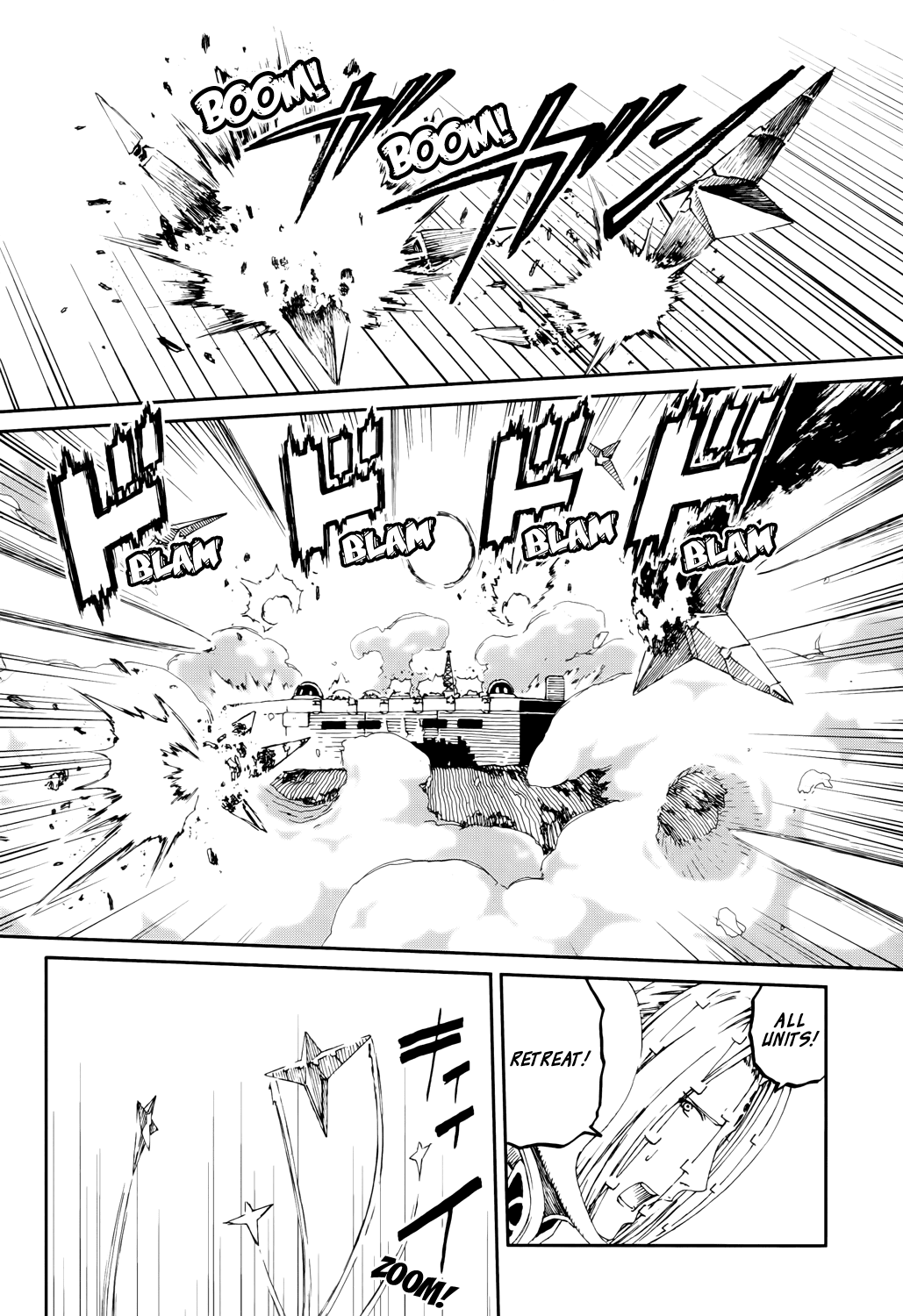 Last Exile - Sunadokei no Tabibito Chapter 9 page 14 - Chapter 9: Those Without Honor