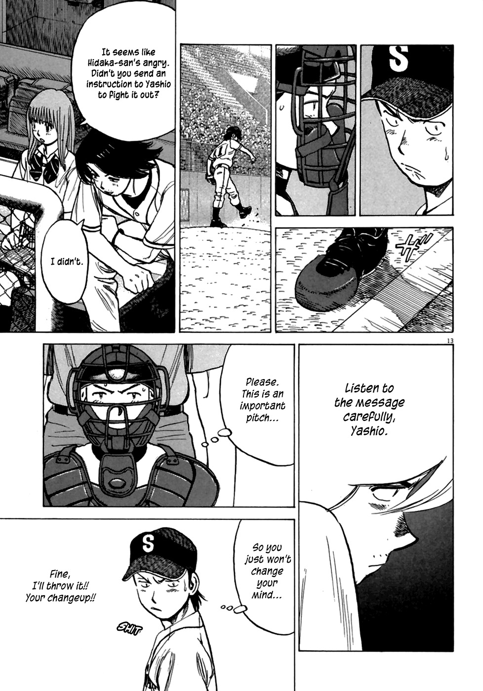 Last Inning Chapter 180 page 14 - Chapter 180: GO! Iwatsuki, GO!