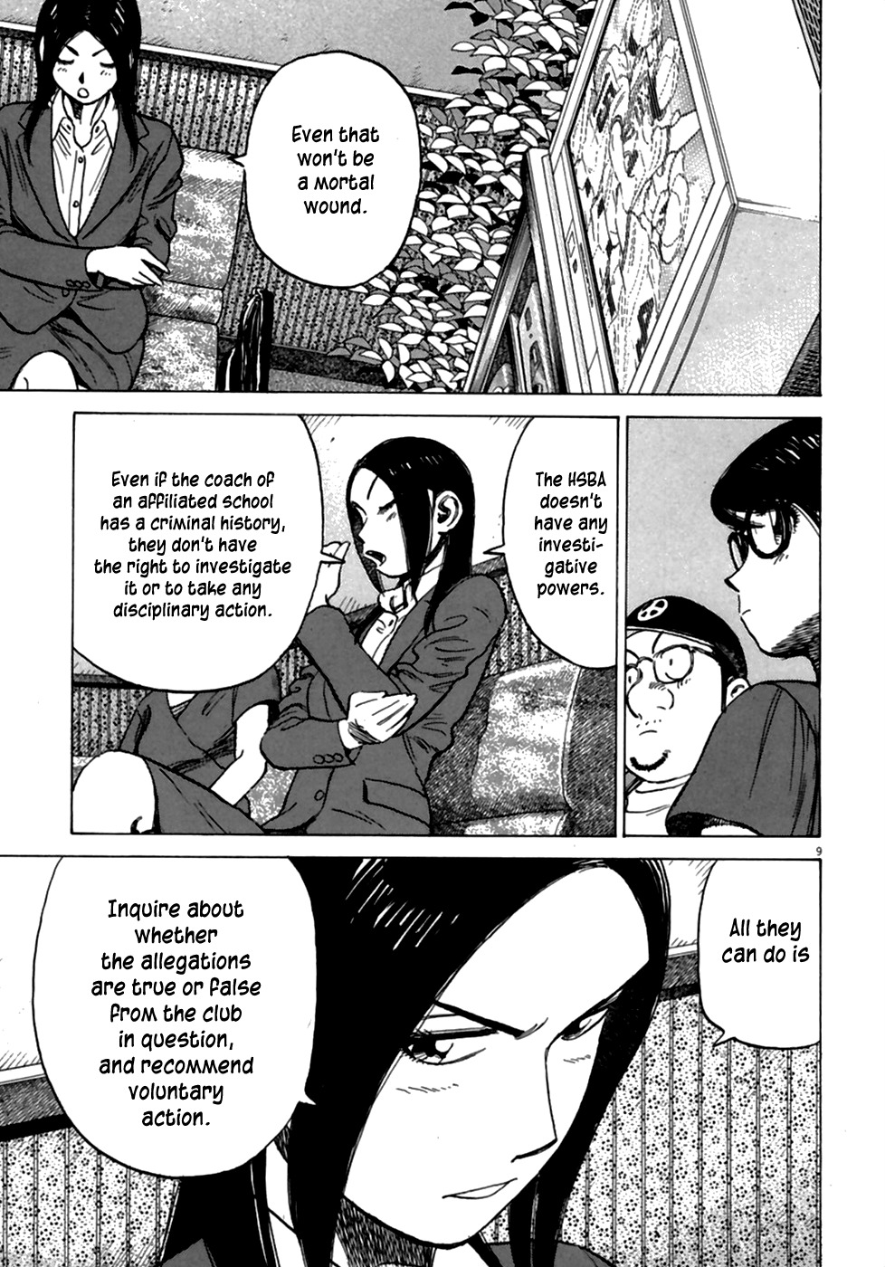 Last Inning Chapter 187 page 11 - Chapter 187: The Confernce Is Now in Session!