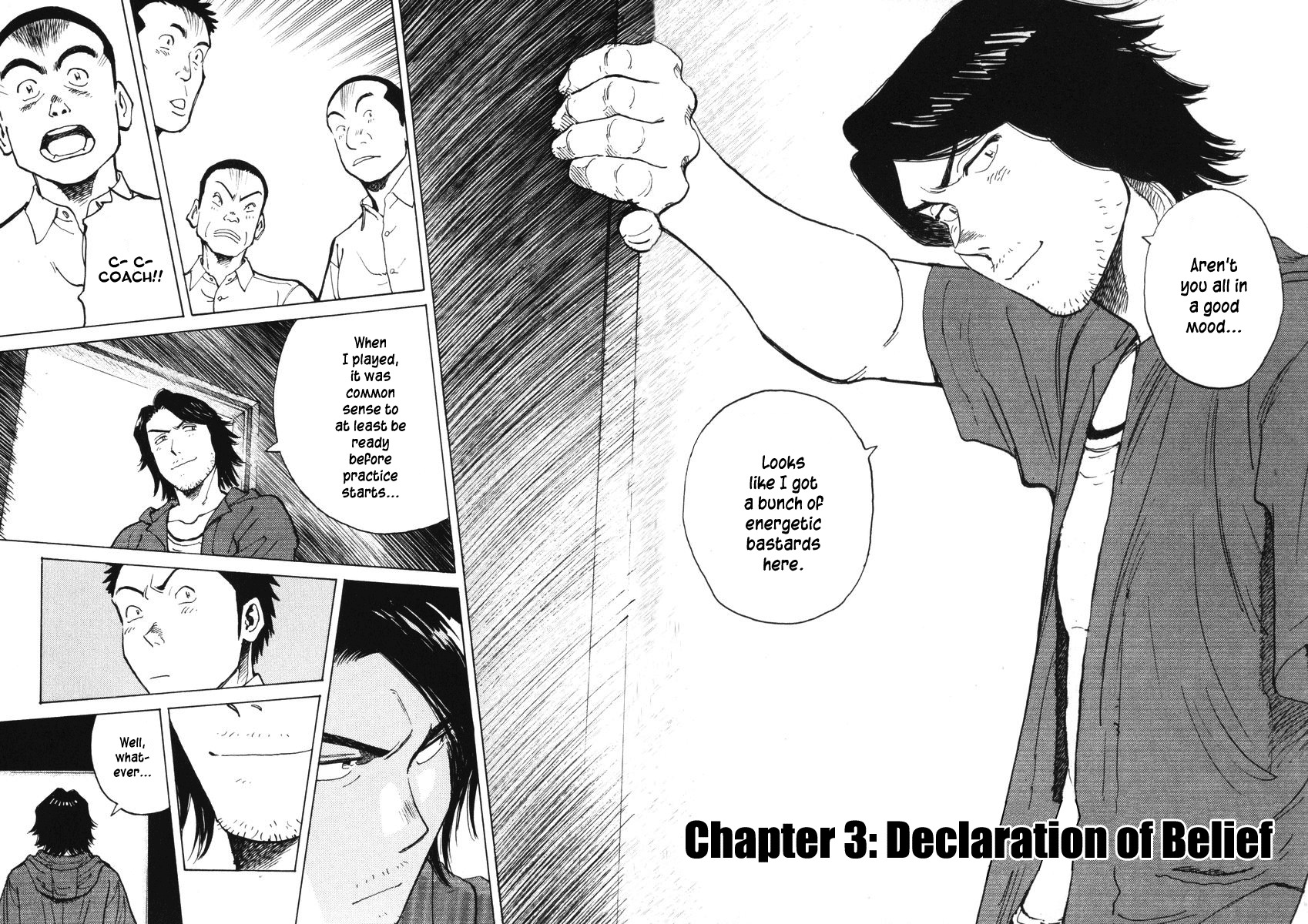 Last Inning Chapter 3 page 4 - Chapter 3: Declaration of Belief