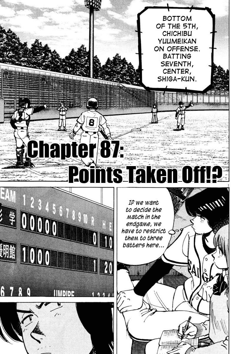 Last Inning Chapter 87 page 1 - Chapter 87: Points Taken Off!?