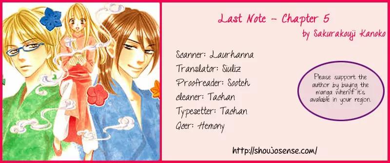 Last Notes Chapter 5 page 1 - Chapter 5
