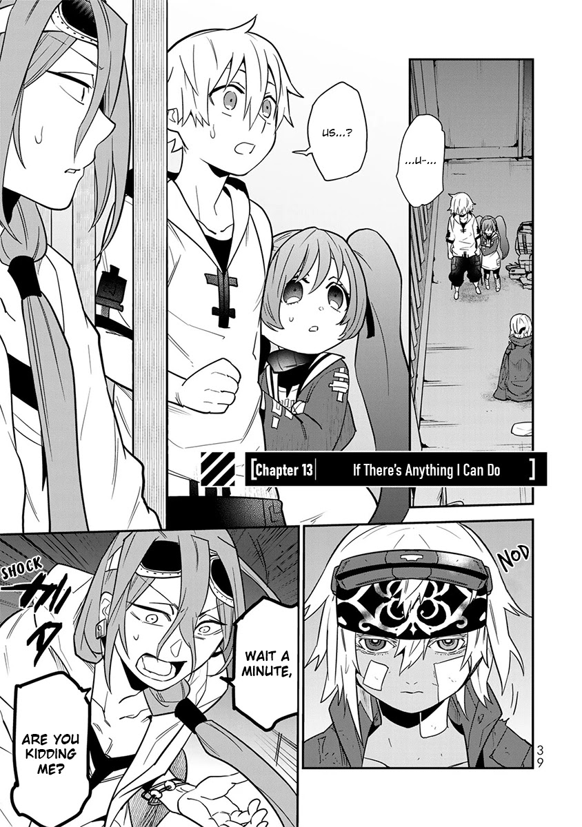 Last Order: Hitori Bocchi no Hyakunen Sensou Chapter 13 page 1 - Chapter 13: If There's Anything I Can Do