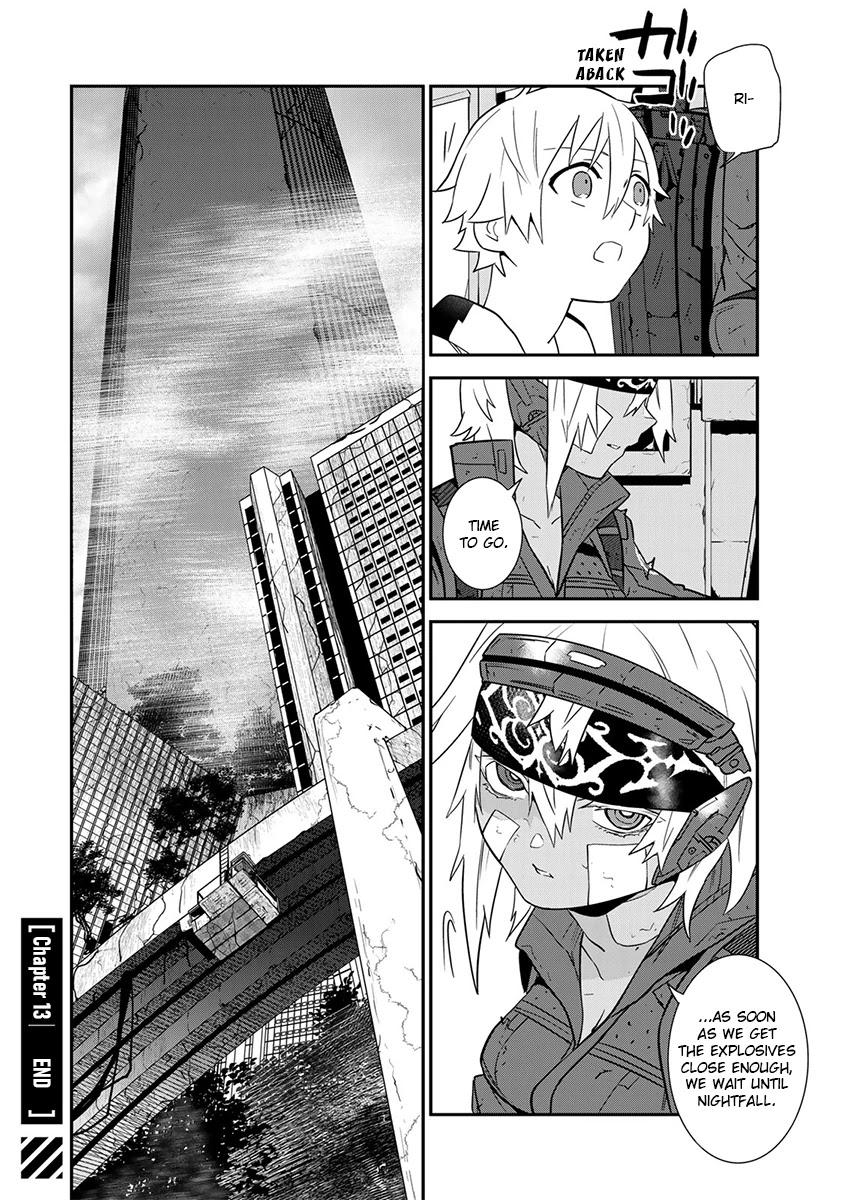 Last Order: Hitori Bocchi no Hyakunen Sensou Chapter 13 page 28 - Chapter 13: If There's Anything I Can Do