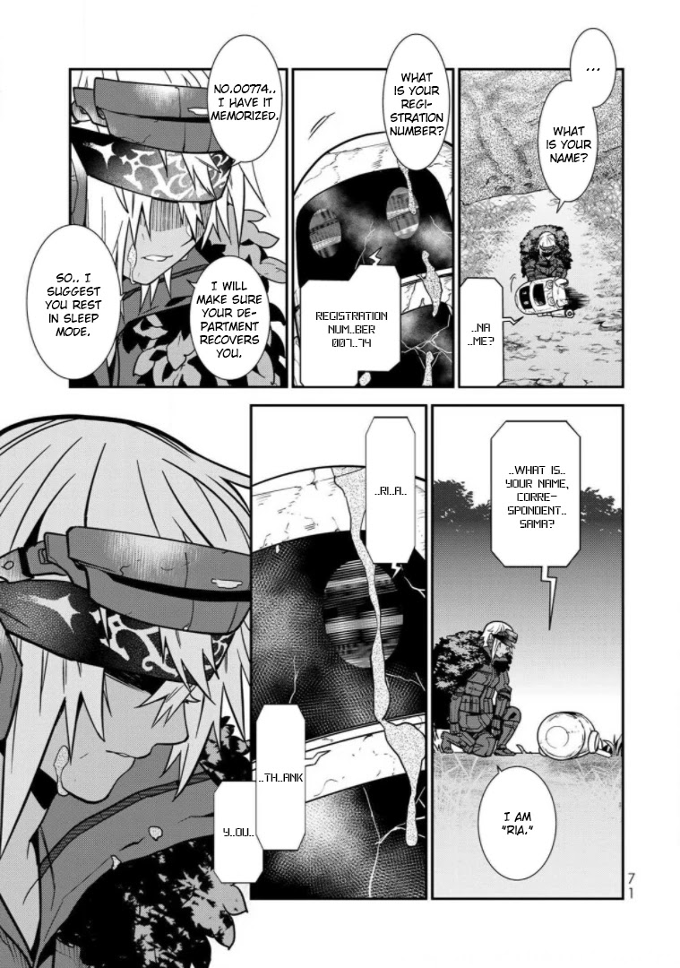 Last Order: Hitori Bocchi no Hyakunen Sensou Chapter 2 page 19 - Chapter 2: Dreaming of Electric Sheep