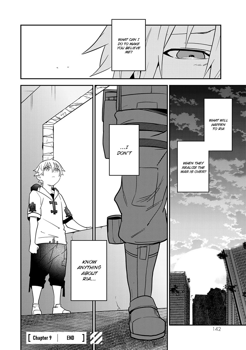 Last Order: Hitori Bocchi no Hyakunen Sensou Chapter 9 page 36 - Chapter 9: Never Give Up
