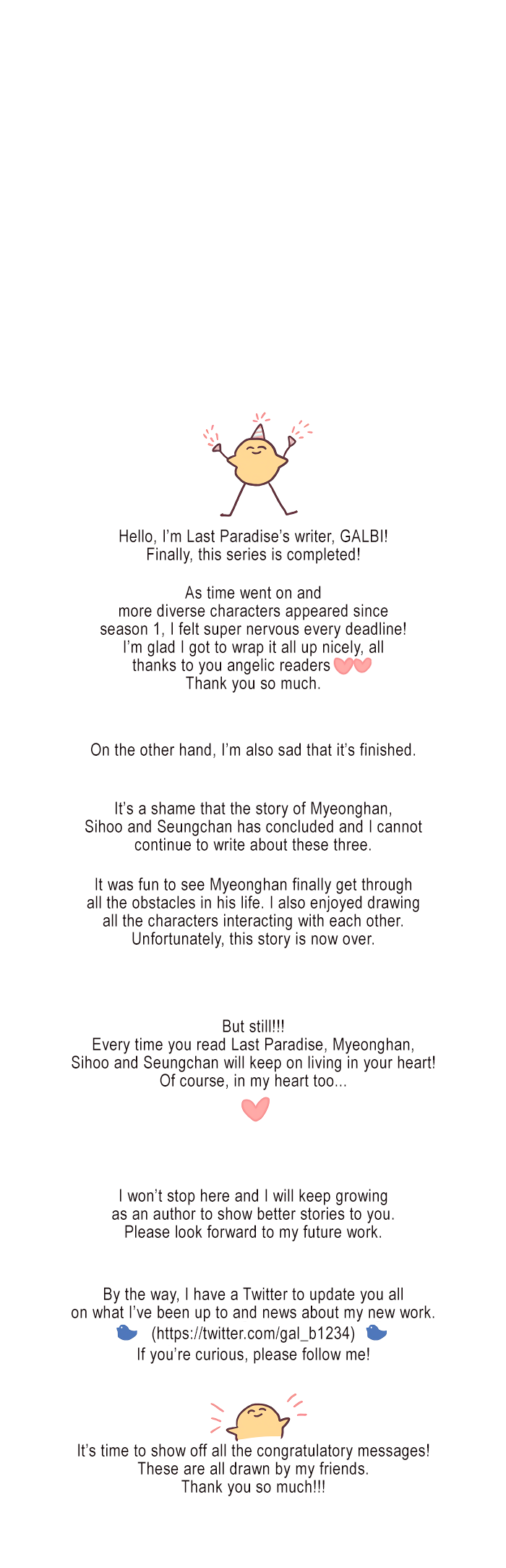 Last Paradise Chapter 50.5 page 36 - Chapter 50.5: [Season 2] Chapter 30.5 [END]