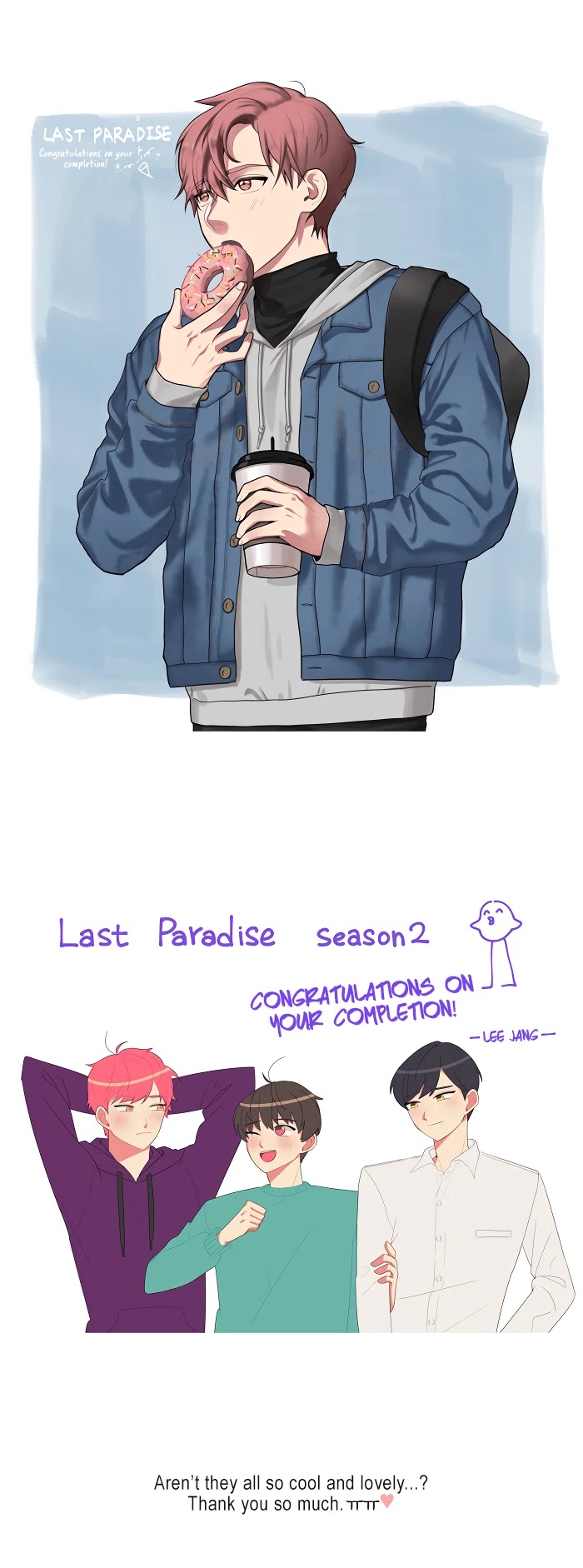 Last Paradise Chapter 50.5 page 37 - Chapter 50.5: [Season 2] Chapter 30.5 [END]