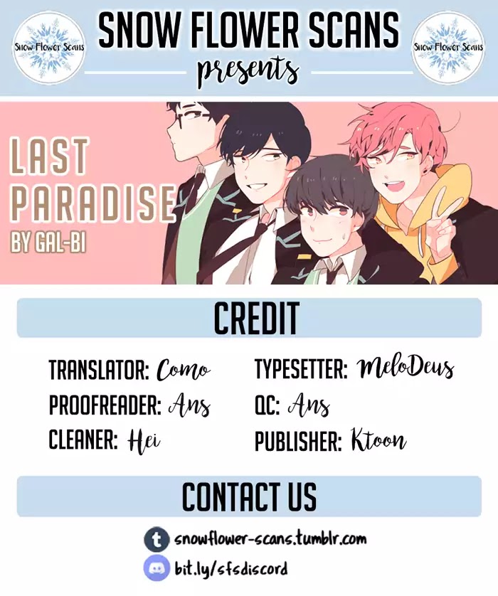 Last Paradise Chapter 8 page 1 - Chapter 8