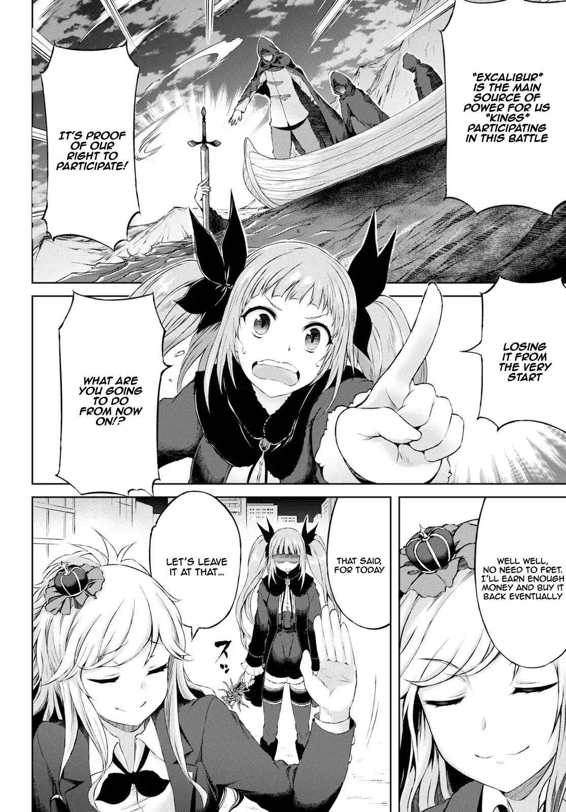 Last Round Arthurs Chapter 1 page 12 - Chapter 1: King, Knight, and Joker