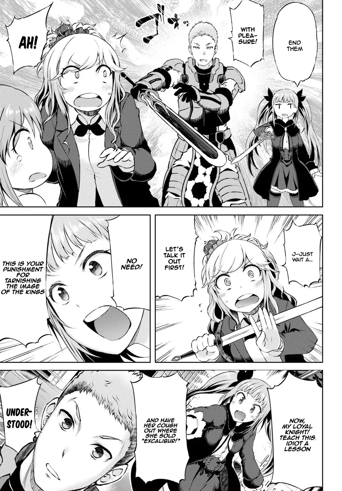 Last Round Arthurs Chapter 1 page 23 - Chapter 1: King, Knight, and Joker