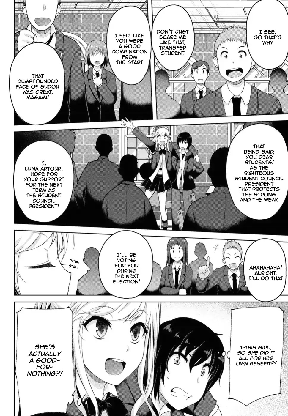 Last Round Arthurs Chapter 3 page 11 - Chapter 3: Magami Rintarou (2)