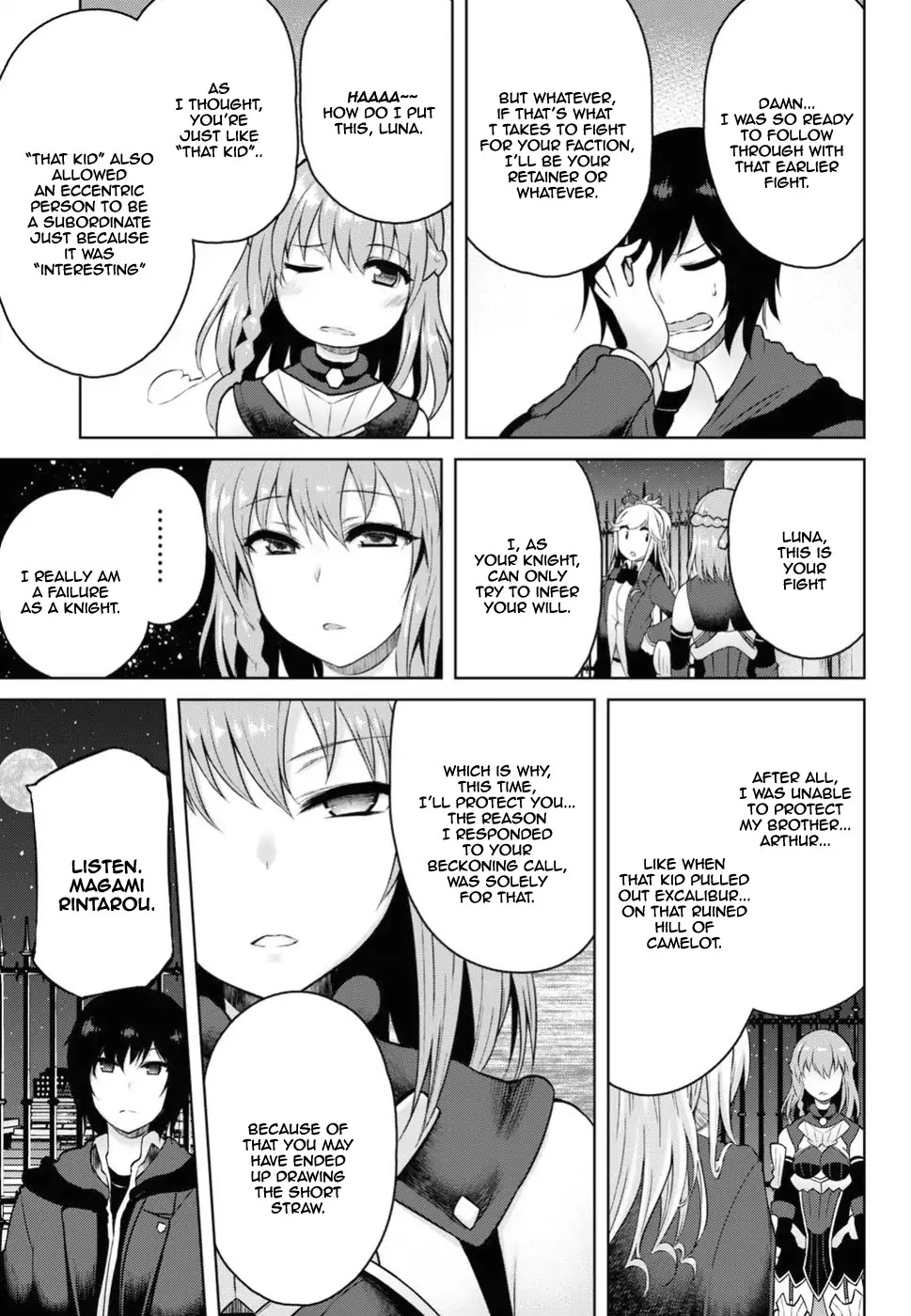 Last Round Arthurs Chapter 4 page 17 - Chapter 4: Magami Rintarou (3)