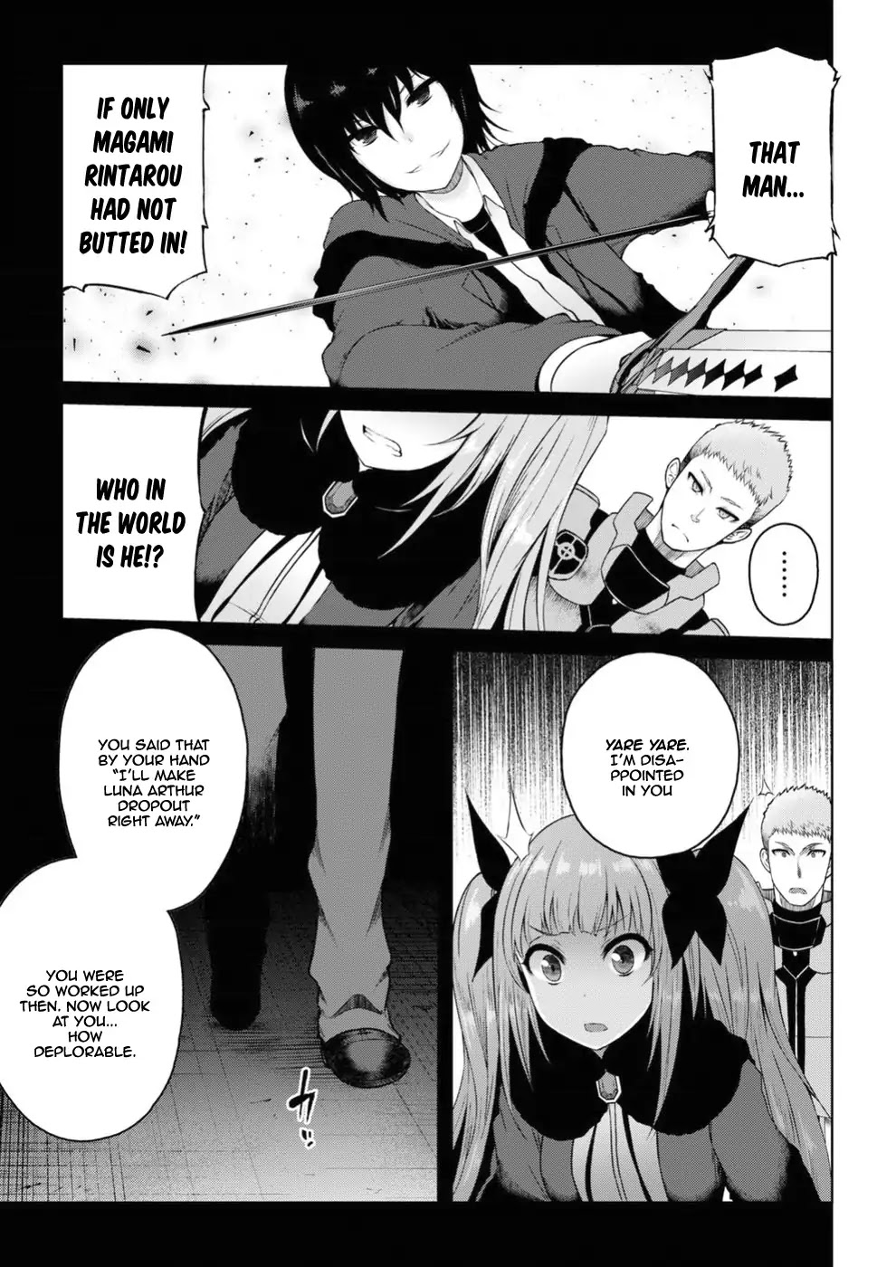 Last Round Arthurs Chapter 4 page 21 - Chapter 4: Magami Rintarou (3)