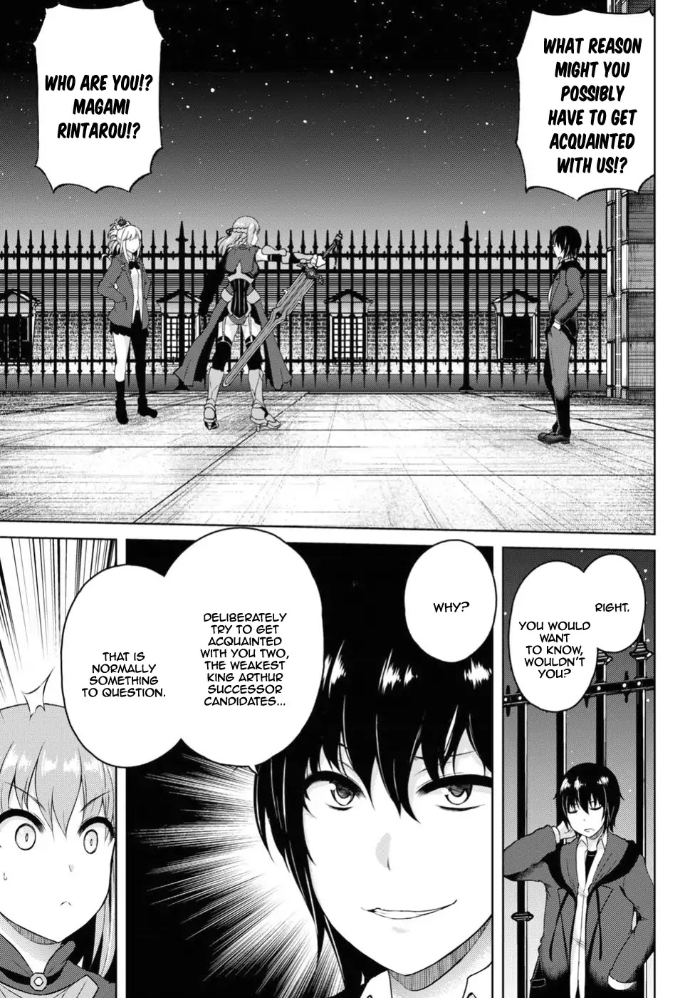 Last Round Arthurs Chapter 4 page 4 - Chapter 4: Magami Rintarou (3)