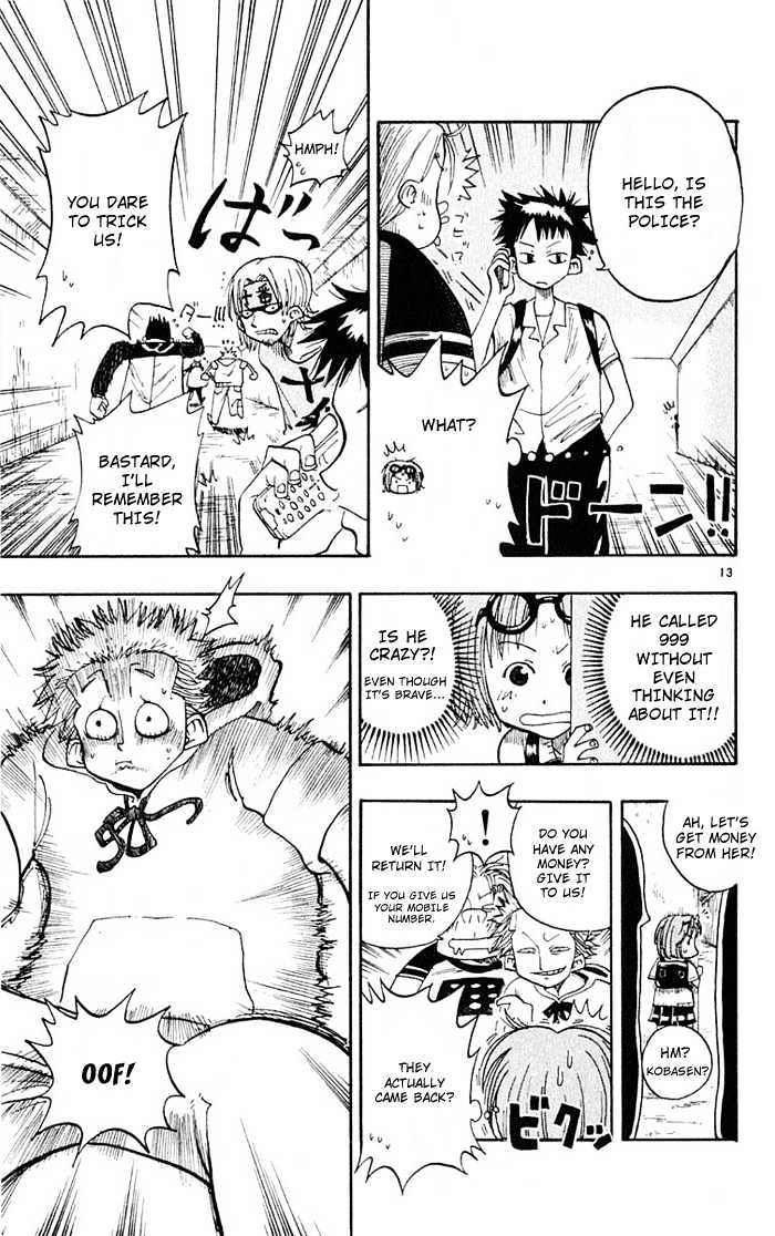 Law of Ueki Chapter 1.1 page 14 - Vol.01 Chapter 1 : Ueki Kouske - An Alien?