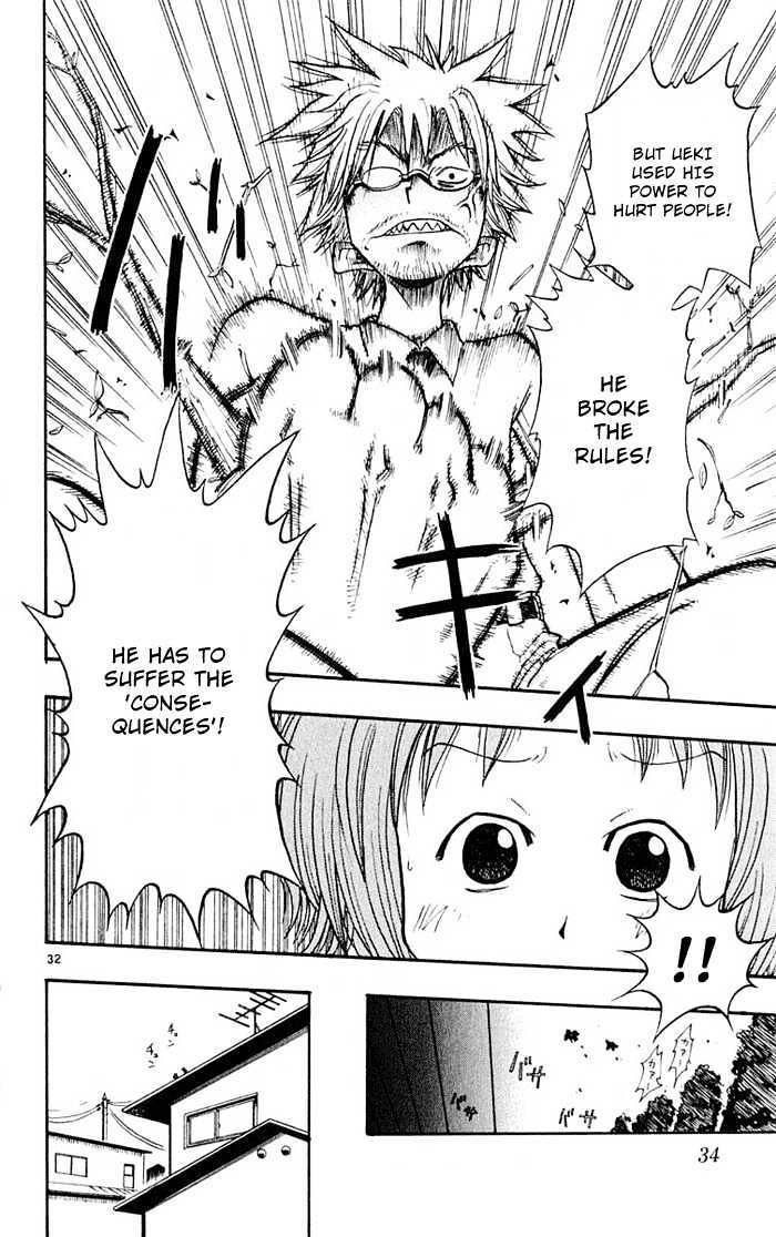 Law of Ueki Chapter 1.1 page 32 - Vol.01 Chapter 1 : Ueki Kouske - An Alien?