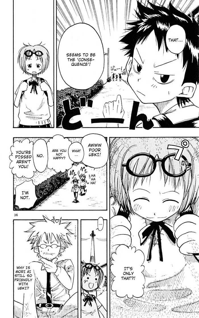 Law of Ueki Chapter 1.1 page 36 - Vol.01 Chapter 1 : Ueki Kouske - An Alien?
