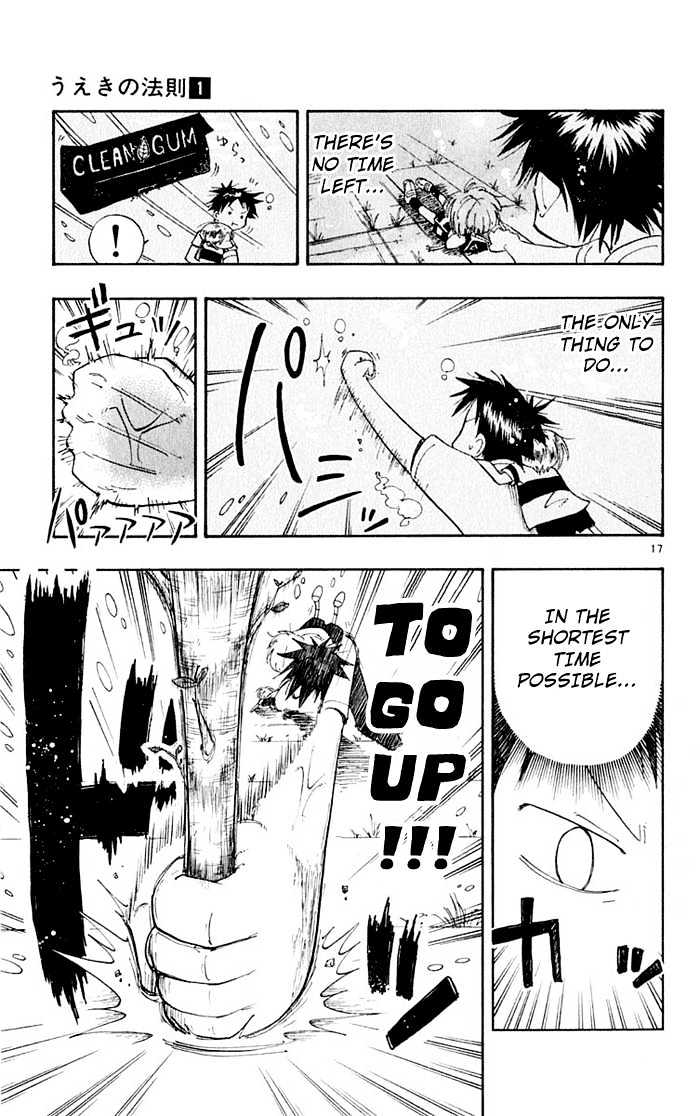 Law of Ueki Chapter 1.2 page 17 - Vol.01 Chapter 2 : Mori Ai's Resolve
