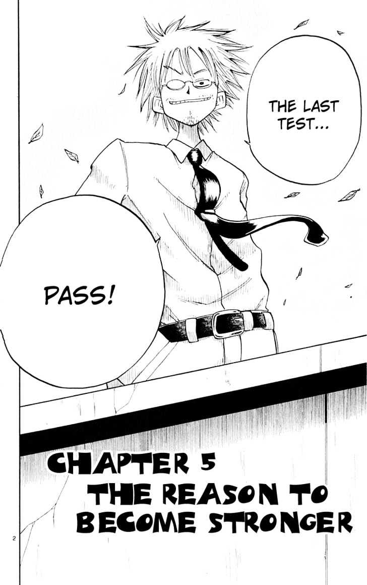 Law of Ueki Chapter 1.5 page 3 - Vol.01 Chapter 5 : The Reason To Become Stronger