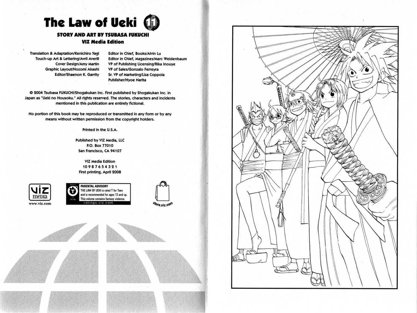 Law of Ueki Chapter 11.0 page 97 - Vol.11 Chapter 0