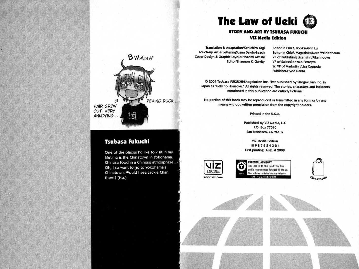 Law of Ueki Chapter 13.0 page 3 - Vol.13 Chapter 0
