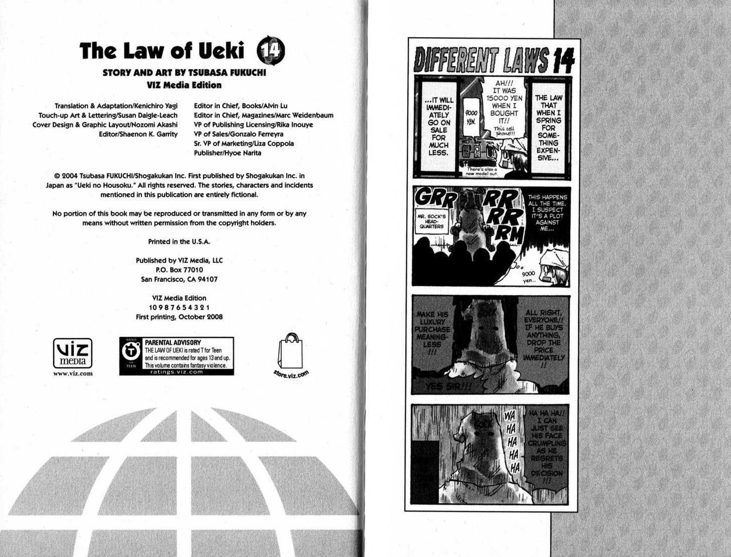 Law of Ueki Chapter 14.0 page 98 - Vol.14 Chapter 0