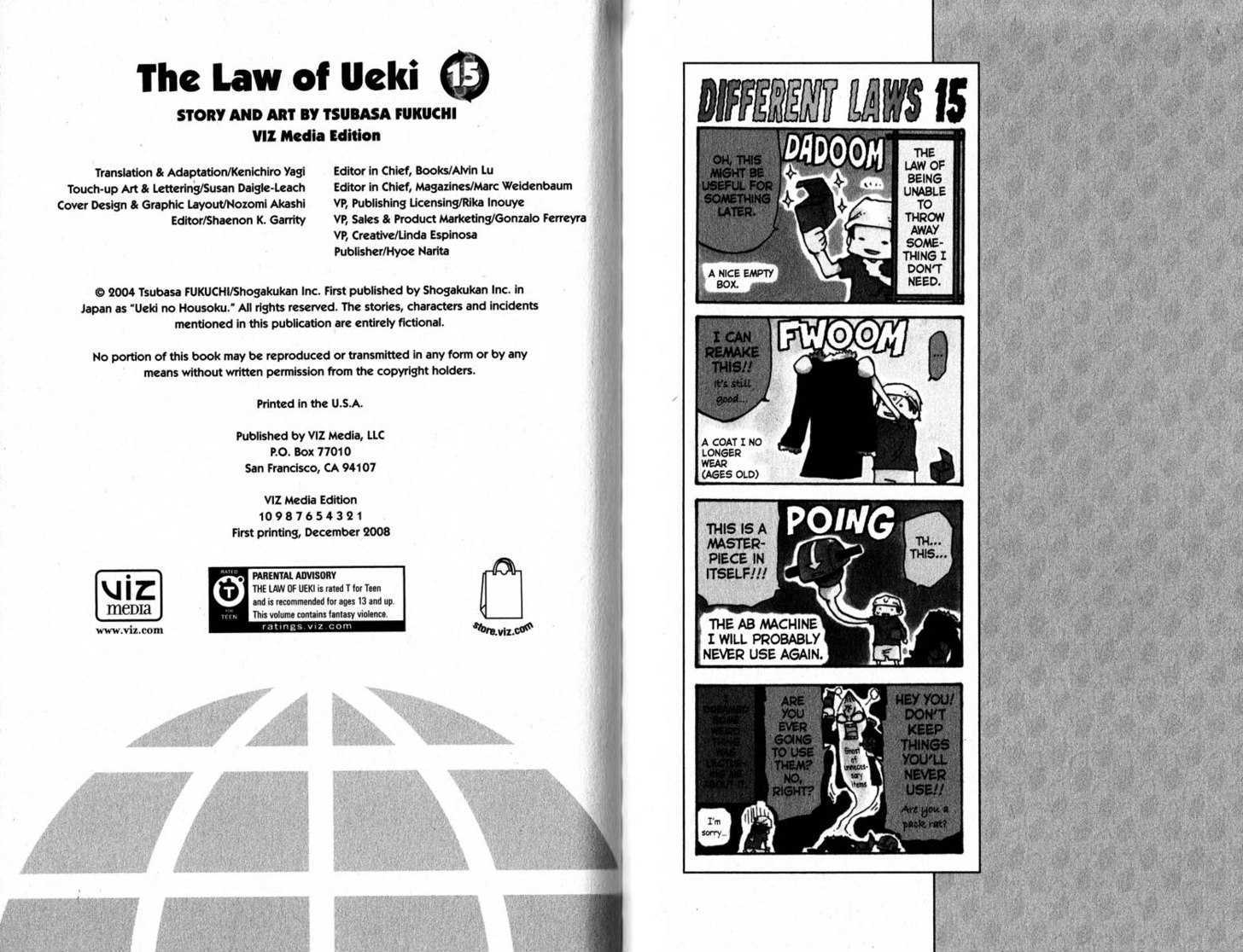 Law of Ueki Chapter 15.0 page 98 - Vol.15 Chapter 0