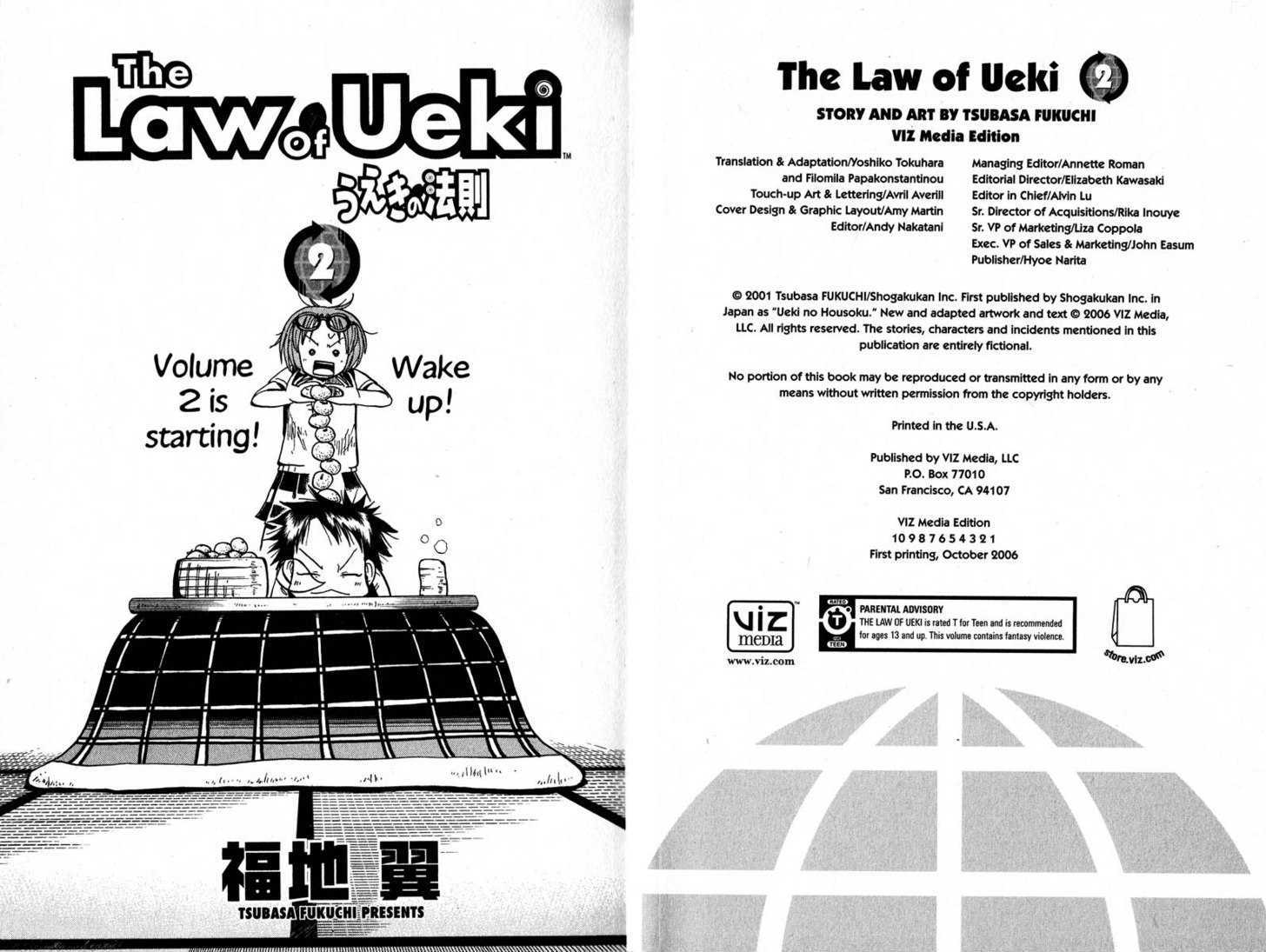 Law of Ueki Chapter 2.0 page 3 - Vol.02 Chapter 0